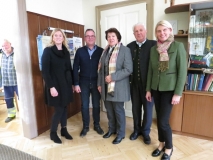 v.l.n.r. Sonja Matschnigg, Johann Schöffmann, Katharina Fritz, Siegfried Kampl, Elisabeth Eschenauer