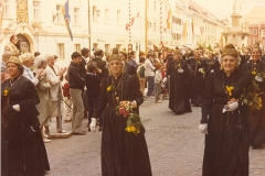 1970-iger Jahre Goldhauben- und Garde-Treffen in St. Veit